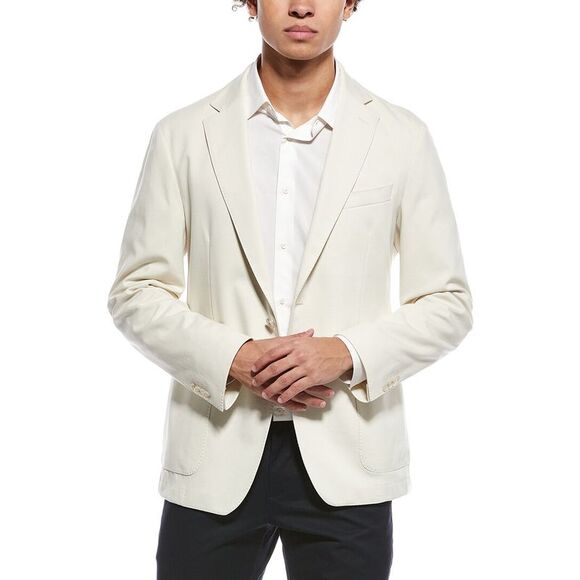 Hugo Boss MensHanry Slim Fit Blazer White